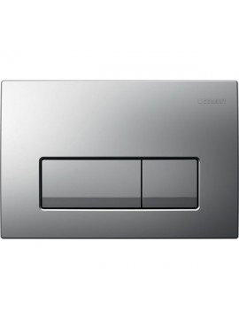 Delta 50 Tipka za dvokoličinsku tehniku ispiranja mat hrom 115.119.46.1