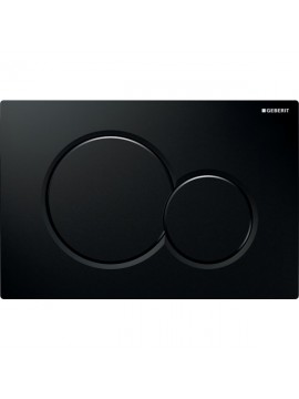 Sigma 01 Tipka za dvokoličinsku tehniku ispiranja RAL 9005 115.770.DW.5