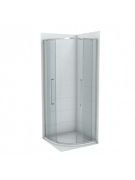 Tuš kabina CONCEPT DEVON200 R800x2000 staklo 6mm providno sa tankim ramom C-02-2280