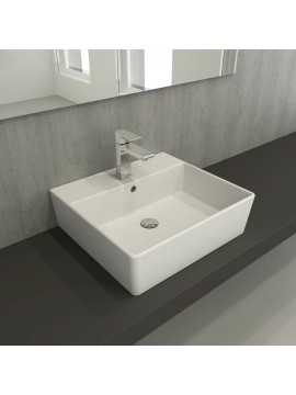 MILANO LAVABO 50CM-PARLAK BEYAZ 1216-001-0126