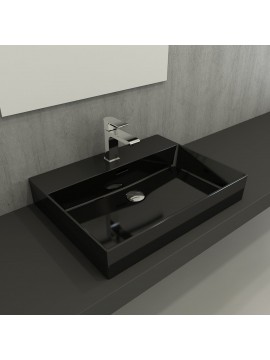 Milano 60cm sa rupom Sjajna crna 1376-005-0126