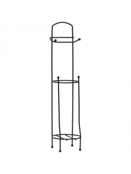 9623108 TENDANCE SAMOSTOJECI DRZAC TOALET PAPIRA METAL CRNA