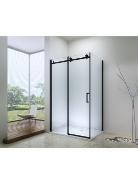 Paravan EX802N Matt Black 80x120x195/8mm KBKEX802NB